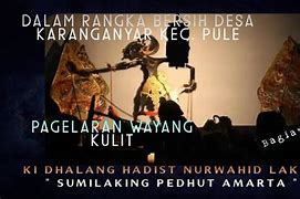 Wayang Kulit Live Malam Ini